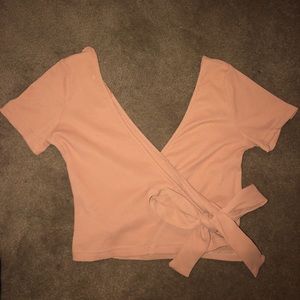 Coral top, size small
